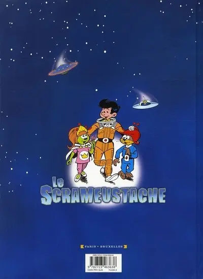 Verso de l'album Le Scrameustache Tome 26 Les enfants de l'arc-en-ciel