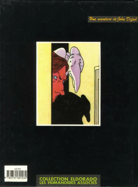 Verso de l'album L'Incal Tome 2 L'incal lumière
