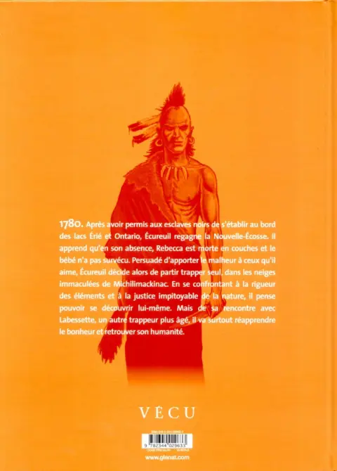 Verso de l'album Les Pionniers du Nouveau Monde Tome 21 Fort Michilimackinac