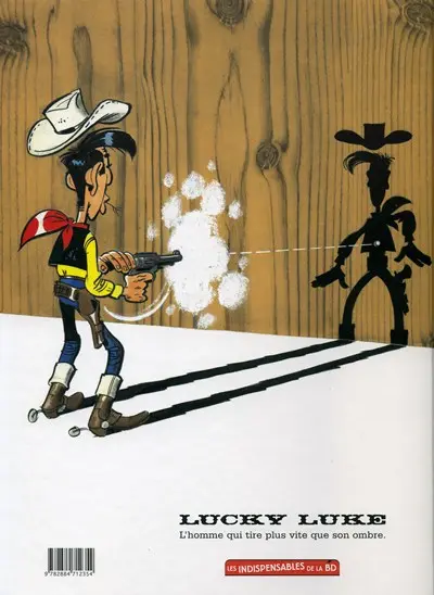 Verso de l'album Lucky Luke Tome 46 Le Fil qui chante