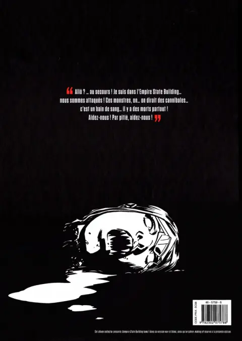 Verso de l'album Vampire State Building Tome 1