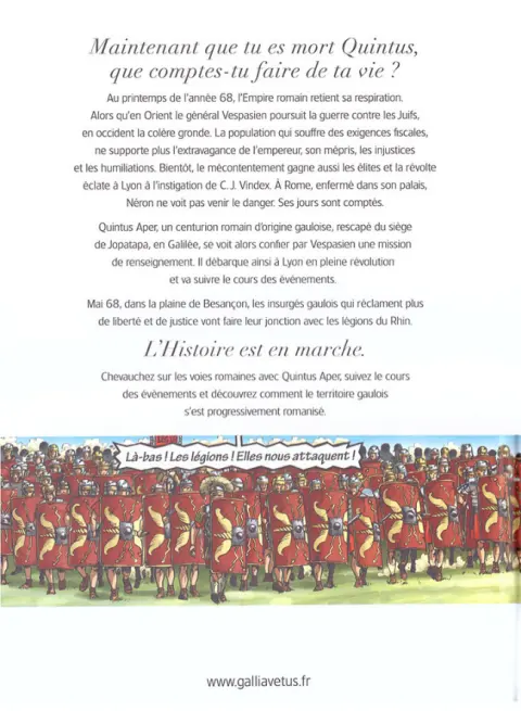 Verso de l'album L'année des quatre empereurs 1 Mai 68