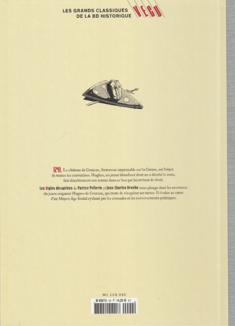 Verso de l'album Les grands Classiques de la BD Historique Vécu - La Collection Tome 93 Les Aigles décapitées - Tome I : La Nuit des jongleurs