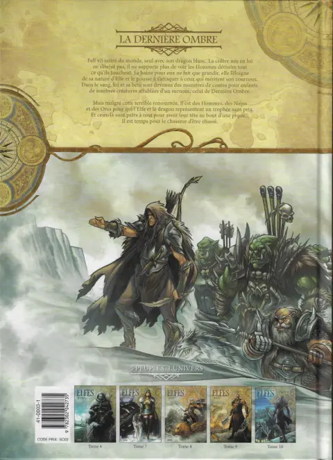 Verso de l'album Elfes Tome 8 La Dernière Ombre