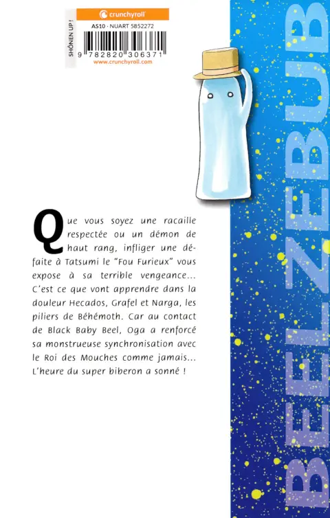 Verso de l'album Beelzebub 13 Ne change rien, Oga !