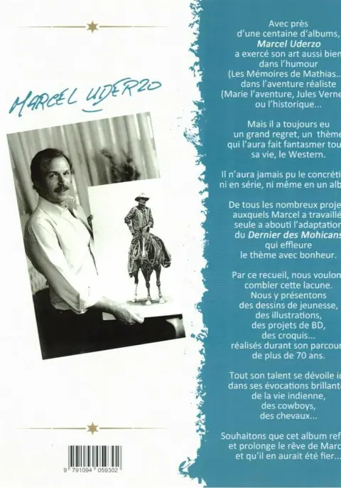 Verso de l'album Western, un amour sans histoire
