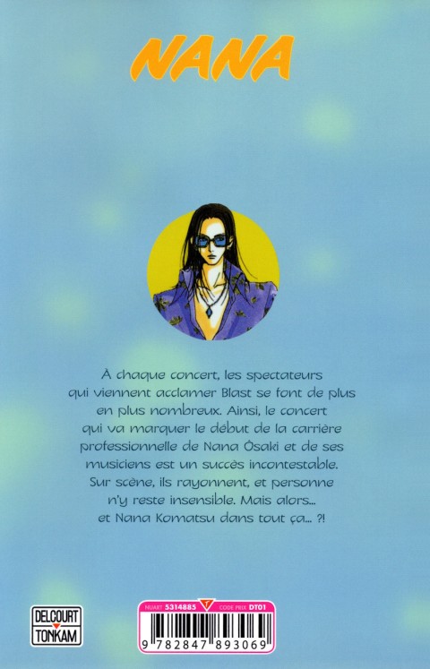 Verso de l'album Nana 7