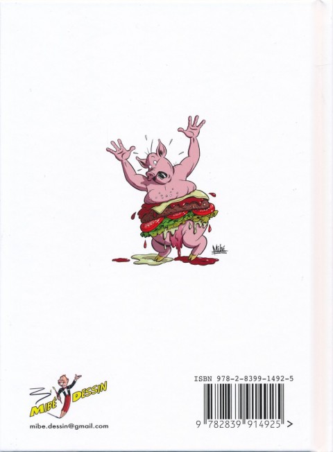 Verso de l'album Les cochonnades de Jean Bono Tome 1 Et si on ne m'aimait que pour mon corps ?