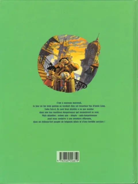 Verso de l'album Les Gamins Tome 2 Prisonniers du passé