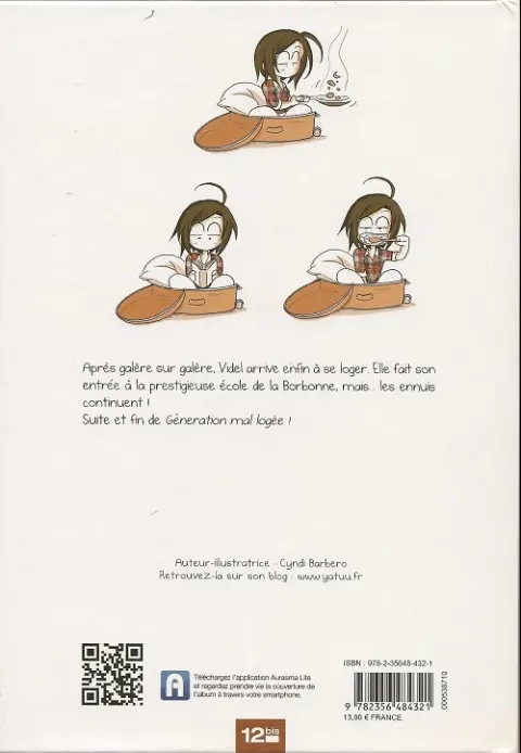 Verso de l'album Génération mal logée ! Tome 2