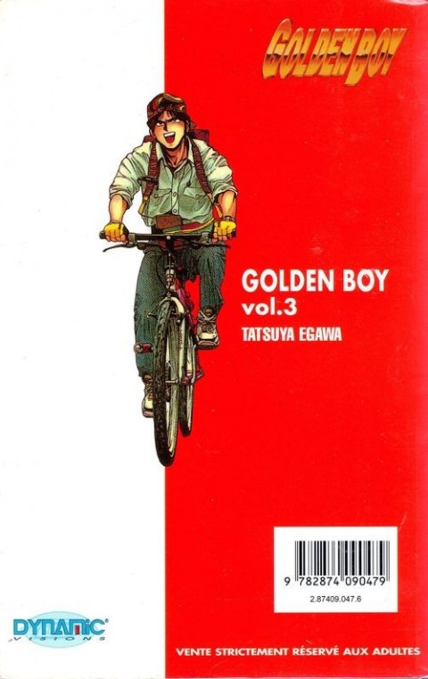 Verso de l'album Golden Boy Vol. 3