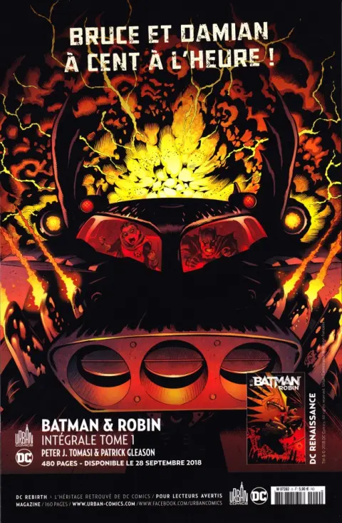 Verso de l'album Justice League - Récit Complet #9 Titans : La Chute de Troy