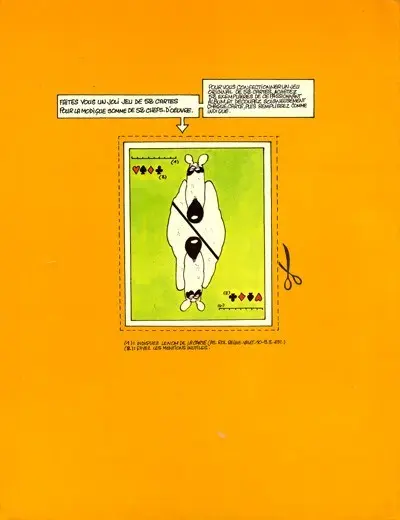 Verso de l'album Kador Tome 1