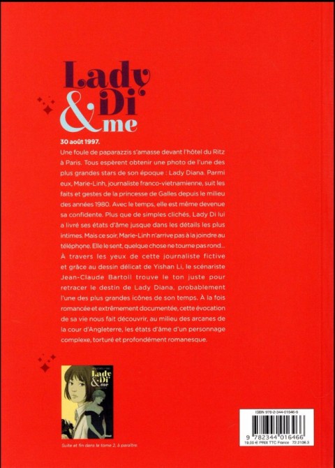Verso de l'album Lady Di & me Tome 1 Un prince pas si charmant