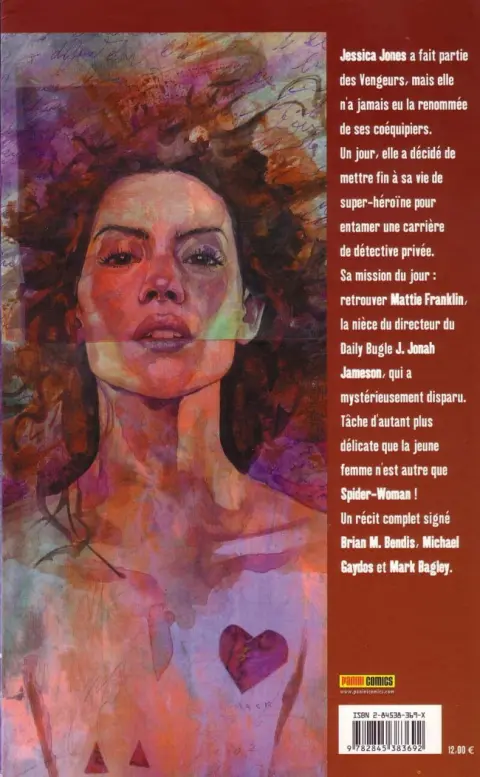 Verso de l'album Alias Tome 4 Mattie