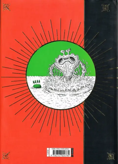 Verso de l'album Le Mont des brumes Tome 2 L'Île de Faravole