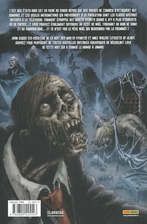 Verso de l'album La Nuit des morts-vivants Tome 2