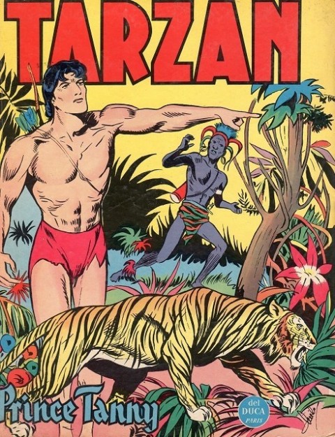 Couverture de l'album Tarzan Tome 2 Tarzan et le Prince Tanny