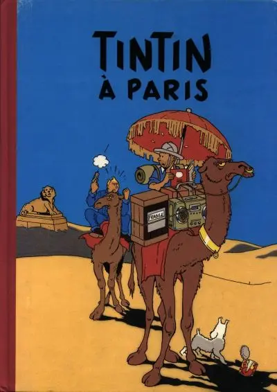 Tintin Tintin à Paris