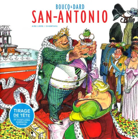 San-Antonio Artbook Boucq-Dard
