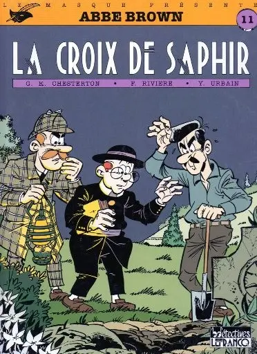 Couverture de l'album Abbé Brown Tome 1 La croix de saphir