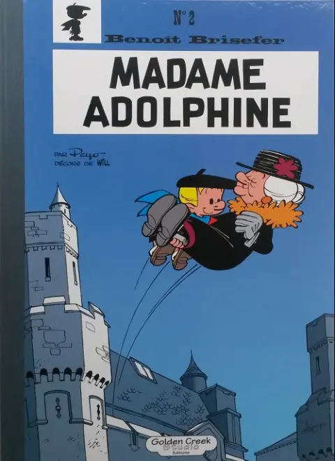 Couverture de l'album Benoît Brisefer Tome 2 Madame Adolphine