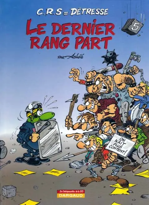 Couverture de l'album CRS = Détresse Tome 5 Le dernier rang part
