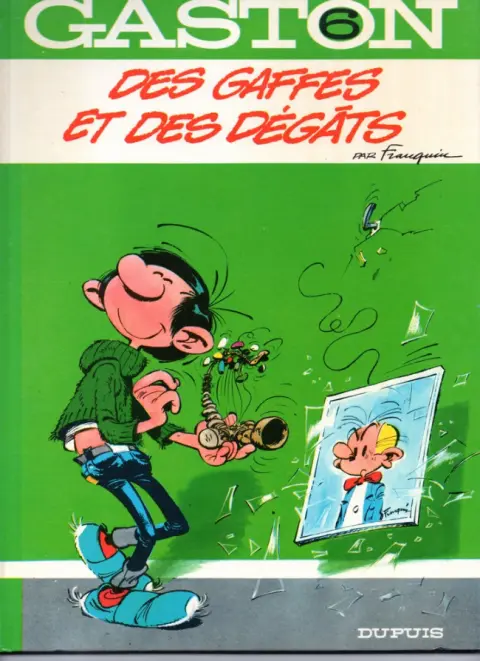 Couverture de l'album Gaston Tome 6 Des gaffes et des dégâts