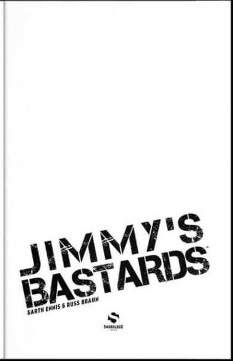 Couverture de l'album Jimmy's Bastards Tome 1 On va s'faire papa (blank cover)