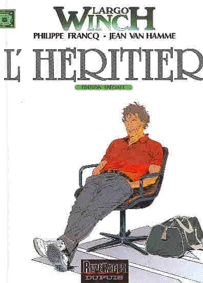 Couverture de l'album Largo Winch Tome 1 L'héritier