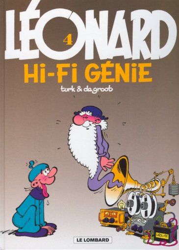 Couverture de l'album Léonard Tome 4 Hi-Fi Génie
