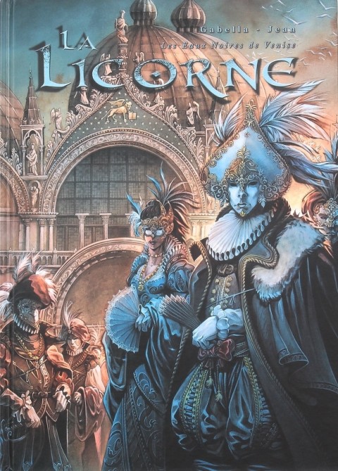 Couverture de l'album La Licorne Tome 3 Les Eaux noires de Venise