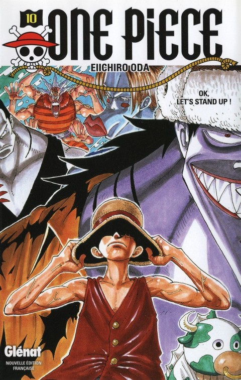Couverture de l'album One Piece Tome 10 OK, let's stand up !