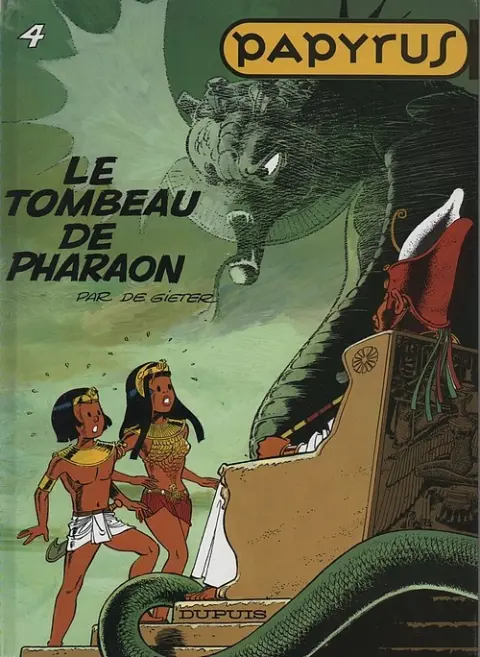 Couverture de l'album Papyrus Tome 4 Le Tombeau de Pharaon