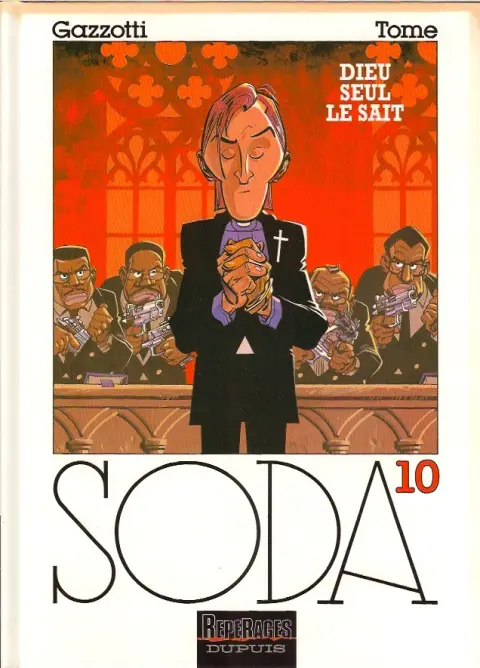 Couverture de l'album Soda Tome 10 Dieu seul le sait