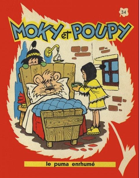 Moky et Poupy Tome 34 Le puma enrhumé