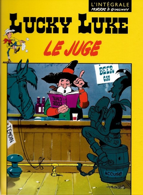 Couverture de l'album Lucky Luke Tome 34 Le juge