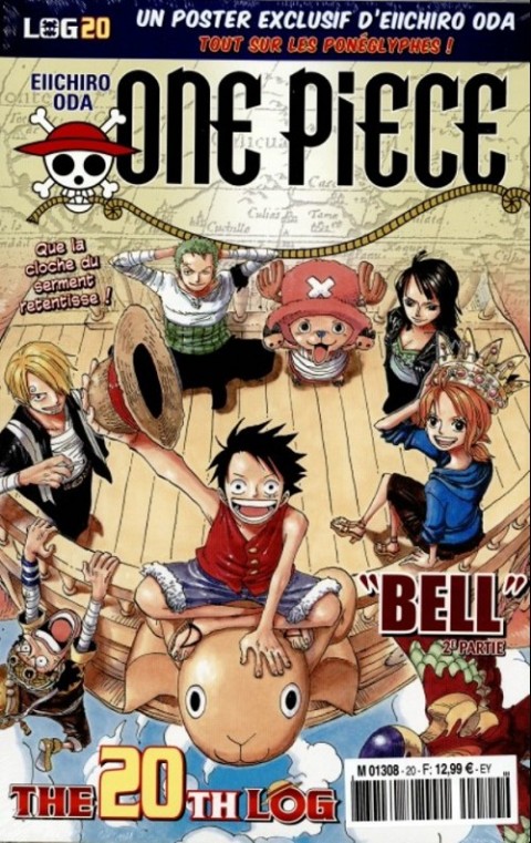 Couverture de l'album One Piece La collection - Hachette The 20th Log