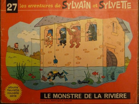 Couverture de l'album Sylvain et Sylvette Tome 27 Le monstre de la rivière