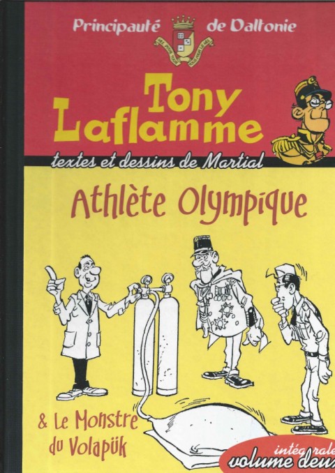 Couverture de l'album Tony Laflamme Volume 2 Athlète Olympique & Le Monstre du Volapük