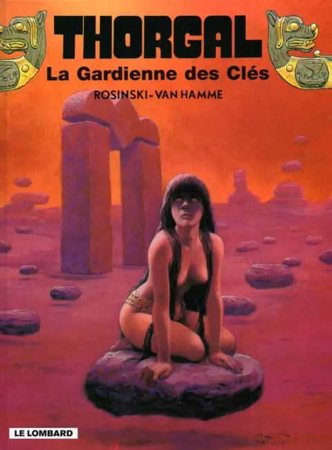 Couverture de l'album Thorgal Tome 17 La Gardienne des Clés
