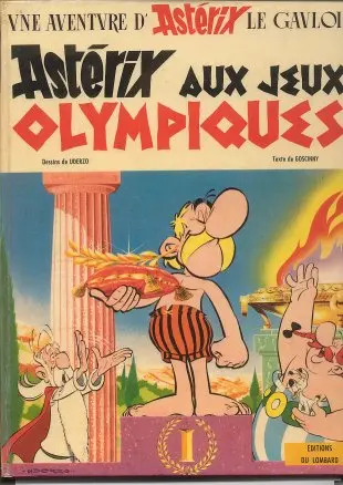 Couverture de l'album Astérix Tome 12 Astérix aux jeux Olympiques