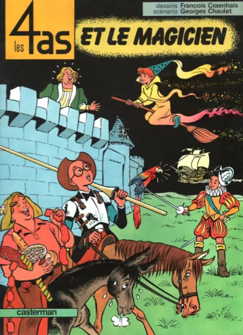 Les 4 as Tome 23 Les 4 as et le magicien