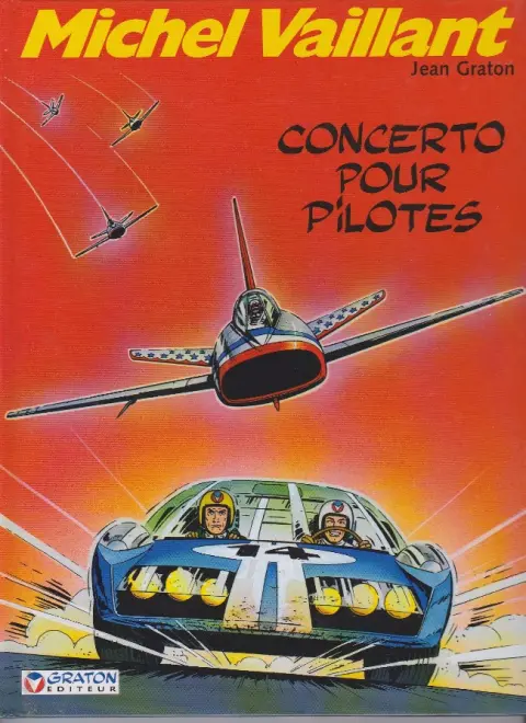 Couverture de l'album Michel Vaillant Tome 13 Concerto pour pilotes