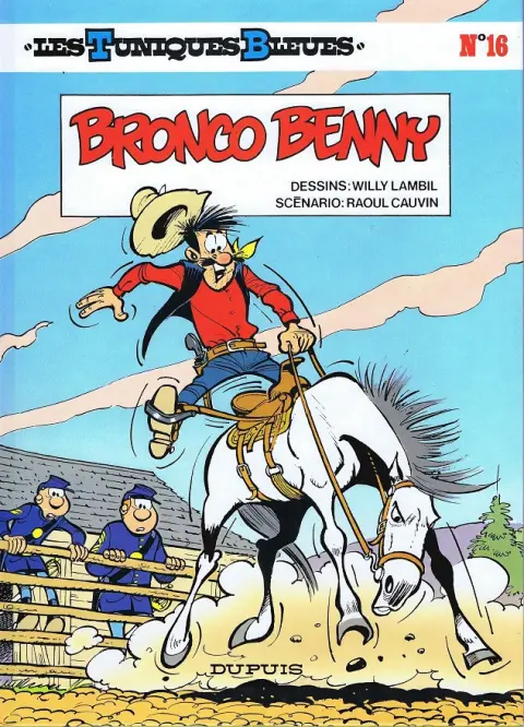 Couverture de l'album Les Tuniques Bleues Tome 16 Bronco Benny