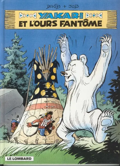 Couverture de l'album Yakari Tome 24 Yakari et l'ours fantôme