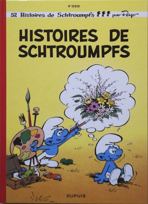 Couverture de l'album Les Schtroumpfs Tome 8 Histoires de schtroumpfs