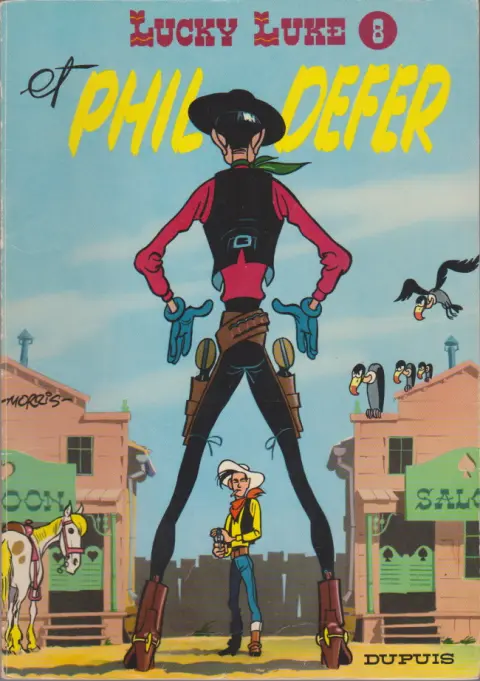 Couverture de l'album Lucky Luke Tome 8 Lucky Luke et Phil Defer