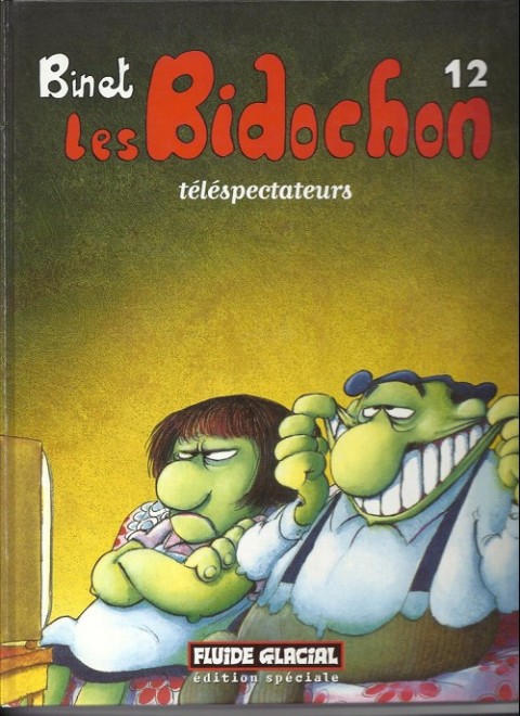 Couverture de l'album Les Bidochon Tome 12 Les Bidochon téléspectateurs