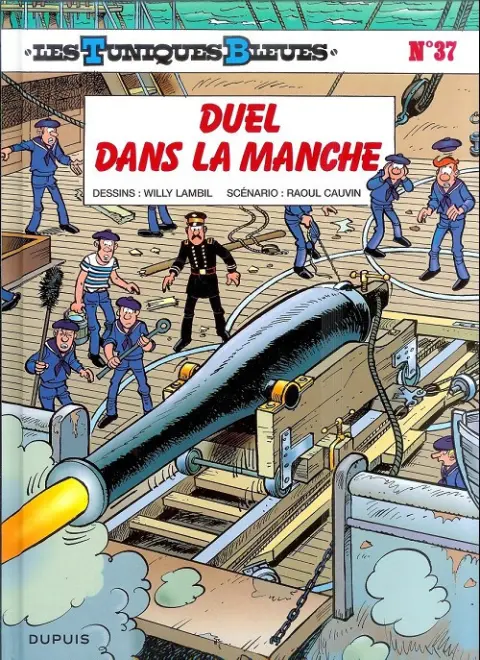 Couverture de l'album Les Tuniques Bleues Tome 37 Duel dans la Manche